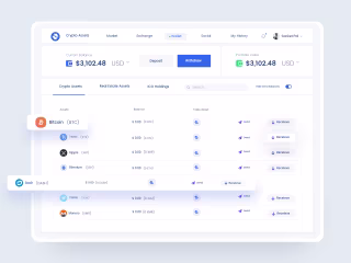 Crypto Wallet Ui Design