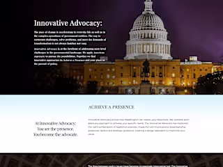 Innovative Advocacy | Wordpress Website Redesign