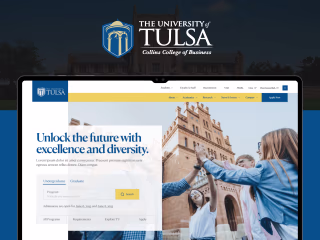 University Website UX enhancements:: Behance