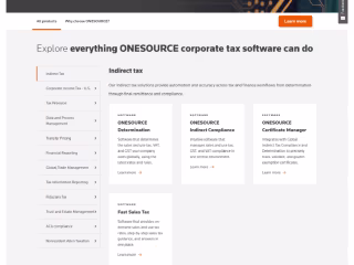 Tax Engine Migration - Vertex to Thompson Reuters ONESOURCE