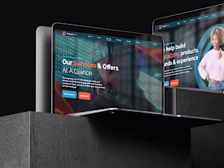 Digital Ninja Landing page