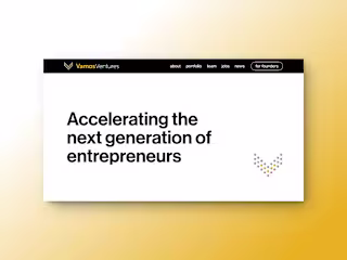 VamosVentures Venture Capital: WordPress Development