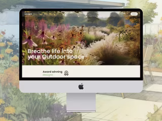 Verdant Garden Design - landing page