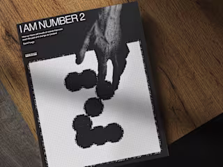 I AM NUMBER 2 Book Cover Design