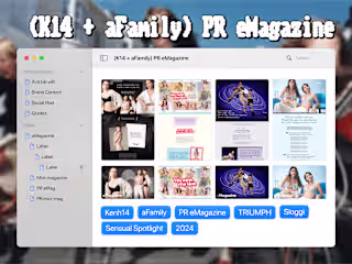 (Kenh14 + aFamily) PR eMagazine