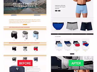 Redesign WordPress Website | Hiqua Apparel