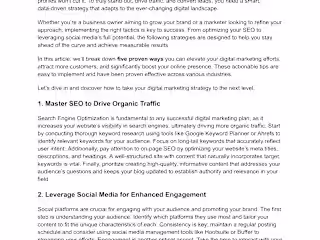 Blog Article Writing