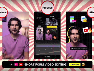I will edit short form content for youtube shorts,instagram reel