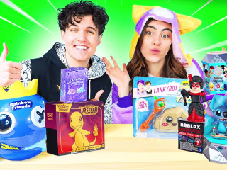 LANKYBOX TOY REVIEW: POKEMON, SQUISHMALLOWS, APHMAU, ROBLOX, DI…