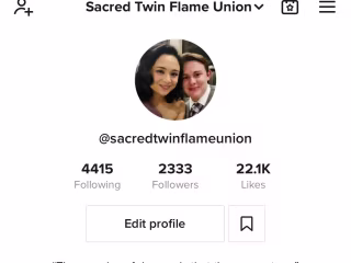 Sacred Twin Flame Union Instagram and TikTok SMM