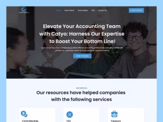 Custom Business Website for Cayto Group LLC