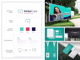 MolarCare Dental Clinic - Brand Identity
