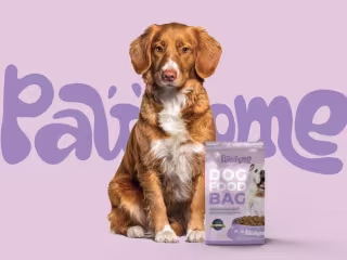 Dog Food brand identity, logo and Packaging design