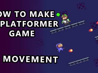 How to make 2D Platformer Game - 01 Movement - Unity Tutorial (…