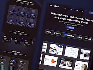 Design Agency Website UI UX Design 
