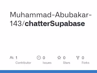 Chatter- MERN Stack chat Application