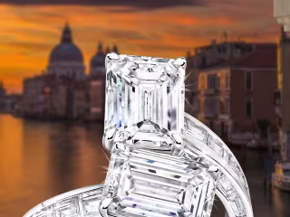 Sirus Tanya on Instagram: “The emerald-cut ring creates a sophi…