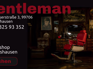A local and warm barbershop in Sondershausen