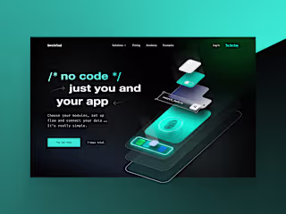 no code, just you and your app (Design)