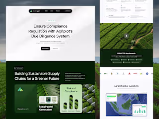 Agriplot | Landing Page Design & Webflow Development