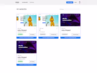 Muzu - website creator