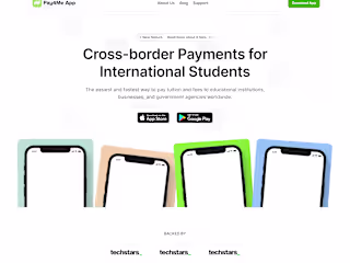 PAY4ME LANDING PAGE UI DESIGN
