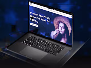 Design for the Official Store of Projection Lamp Sales