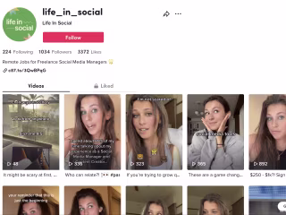 Life in Social: TikTok Content Creation