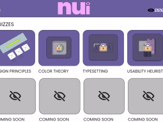 UX/UI Design Game