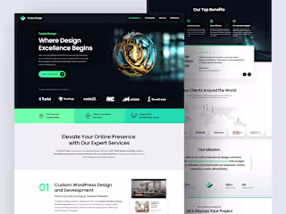 Web Design and Development for Innovative Design Agency