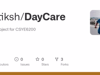 GitHub - Sutiksh/DayCare: Final Project for CSYE6200