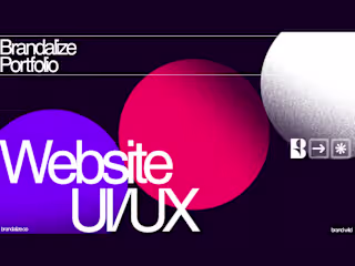 Website UI/UX Showreel