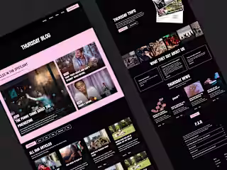 Thursday - Figma & Webflow dev.