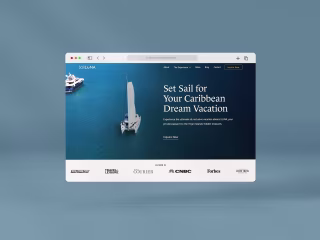 Sail Luna Webflow 