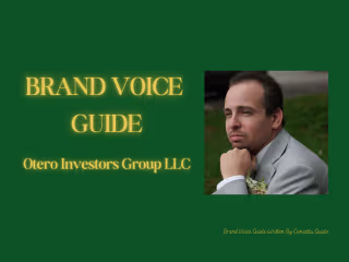 Otero Investors Group LLC Brand Voice Guide
