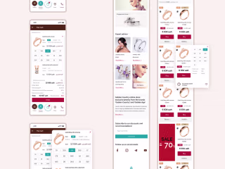 E-commerce jewelry website