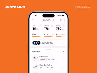 Justgains | Mobile App Design