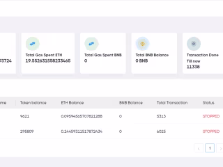 Transaction Simulator For ERC20 tokens
