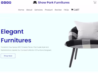 Furniture shop website