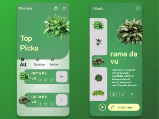 plants app :: Behance