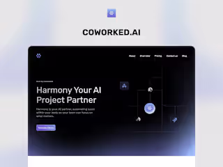 Coworked.ai – AI-Powered Project Management Website