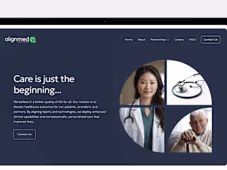 AlignMed Partners - Website Development
