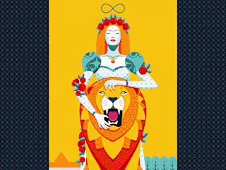 Tarot card #08: Strength