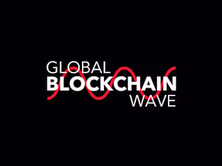 Global Blockchain Wave (Logo & Brand Identity)