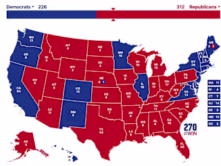 Automatic forecast of presidential election
