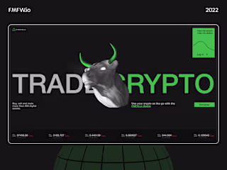 Cryptocurrency Landing — FMFW.io