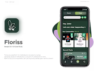 Floriss | Reebok | Social & Projects concept app 