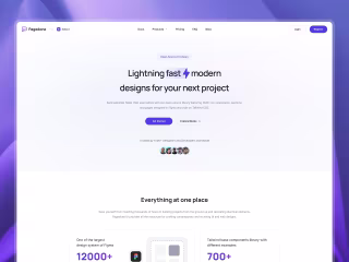 Pagedone Design System & Platform