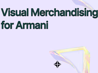 Visual Merchandising for Armani