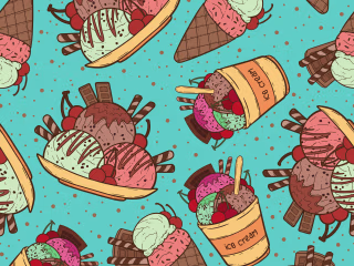 A Fun and Refreshing Ice Cream Design